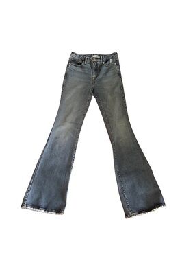 Good American Good Legs Flare Jeans Mid Rise 27